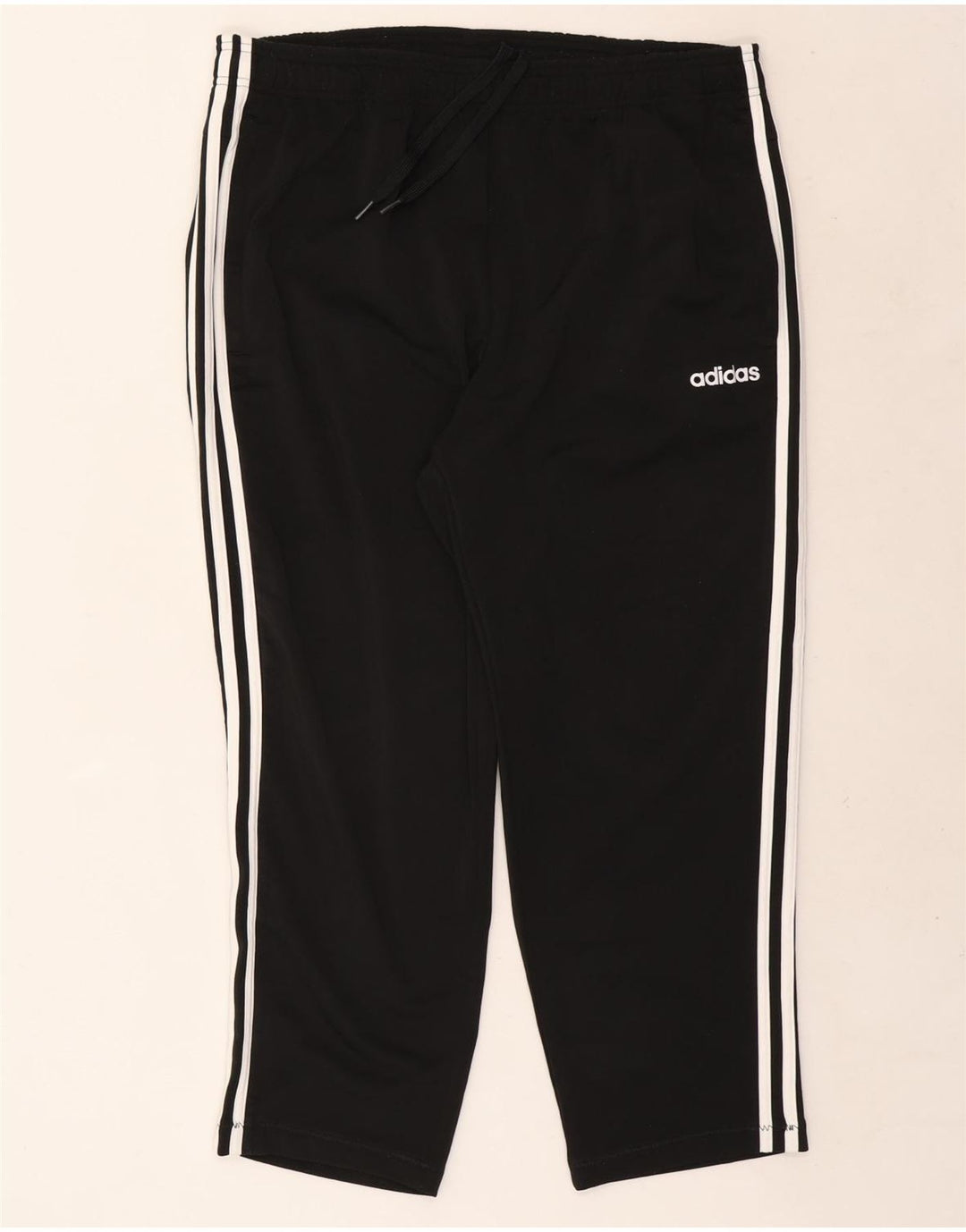 Adidas Mens Tracksuit Trousers XL  Black Polyester