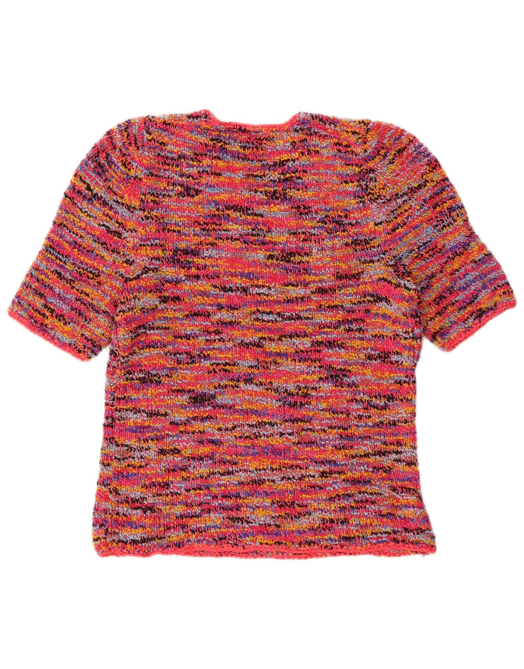 Vintage Womens Crew Neck Jumper Sweater UK 10 Small Multicoloured Flecked