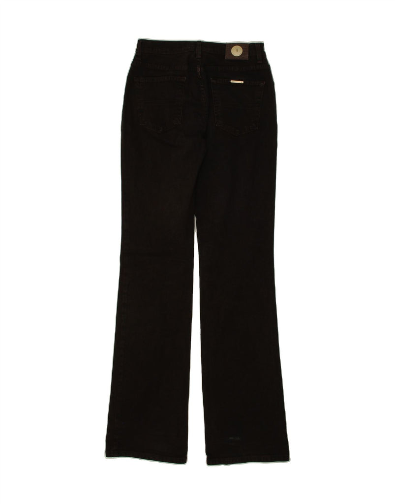 TRUSSARDI Womens Bootcut Jeans W25 L33 Brown Cotton Vintage Trussardi and Second-Hand Trussardi from Messina Hembry 