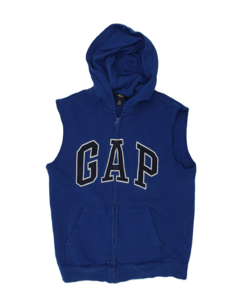 GAP Boys Graphic Sleeveless Zip Hoodie Sweater 11-12 Years