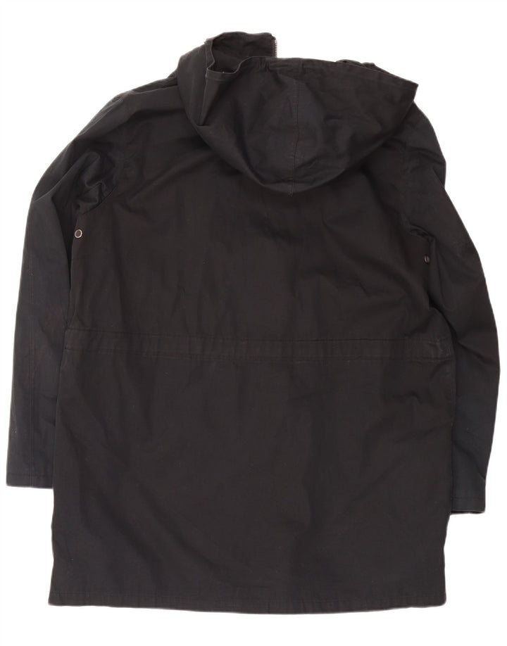 Paul Smith Mens Hooded Raincoat UK 38 Medium Black