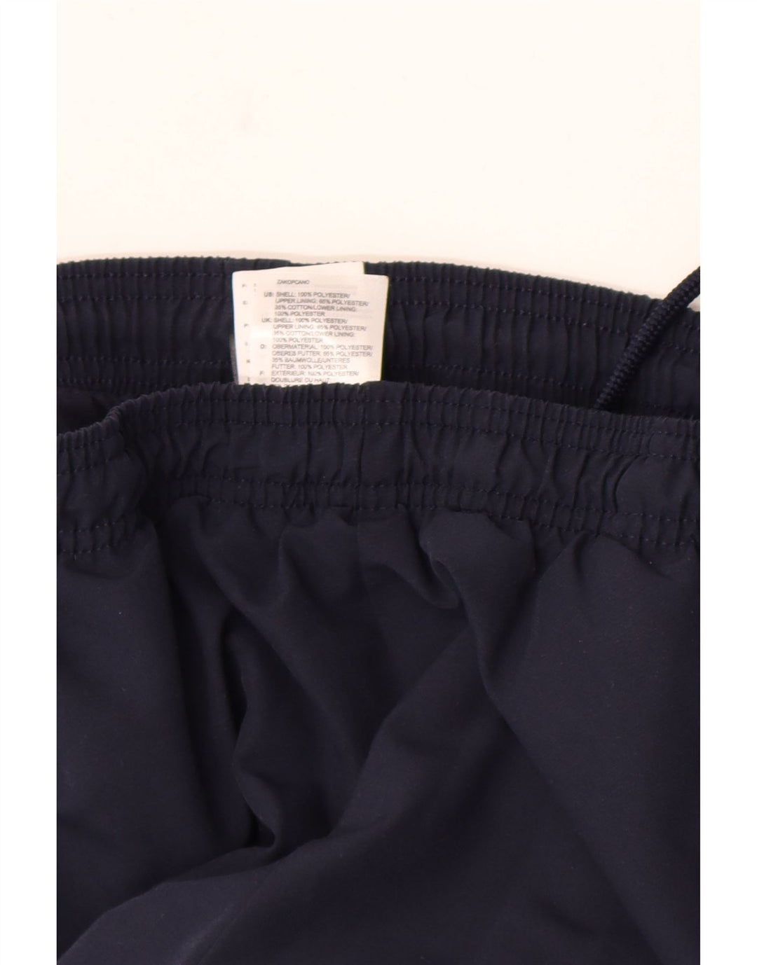 Adidas Mens Tracksuit Trousers Joggers Medium  Navy Blue Polyester