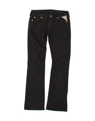 REPLAY Womens Bootcut Jeans W28 L34 Black Cotton