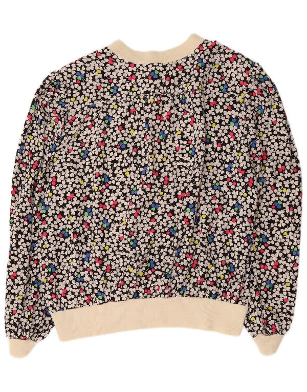 Vintage Womens Long Sleeve Blouse Top UK 18 XL Multicoloured Floral