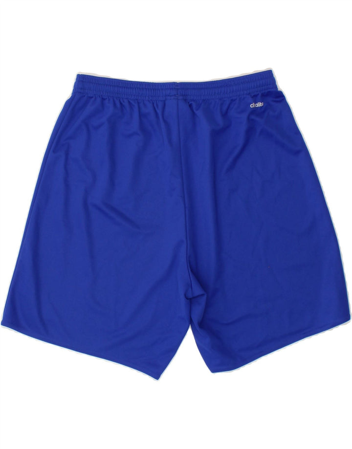ADIDAS Mens Climalite Sport Shorts Medium Blue Polyester Vintage Adidas and Second-Hand Adidas from Messina Hembry 