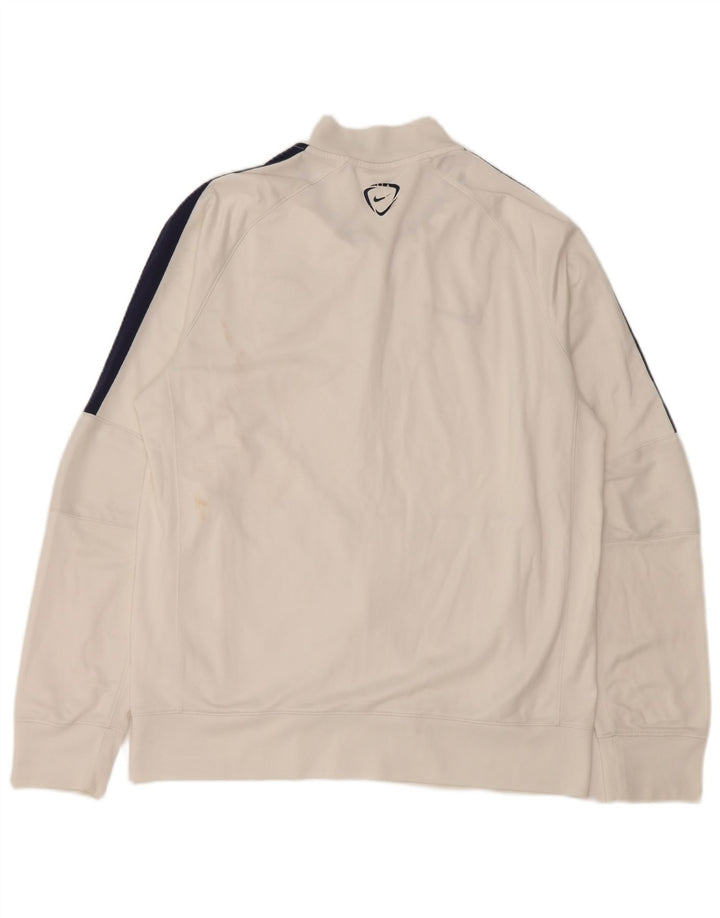 Nike Mens Inter Milan Tracksuit Top Jacket Large White Colourblock