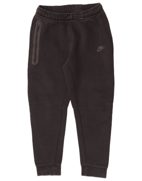 Nike Boys Tracksuit Trousers Joggers 13-14 Years XL Black Cotton