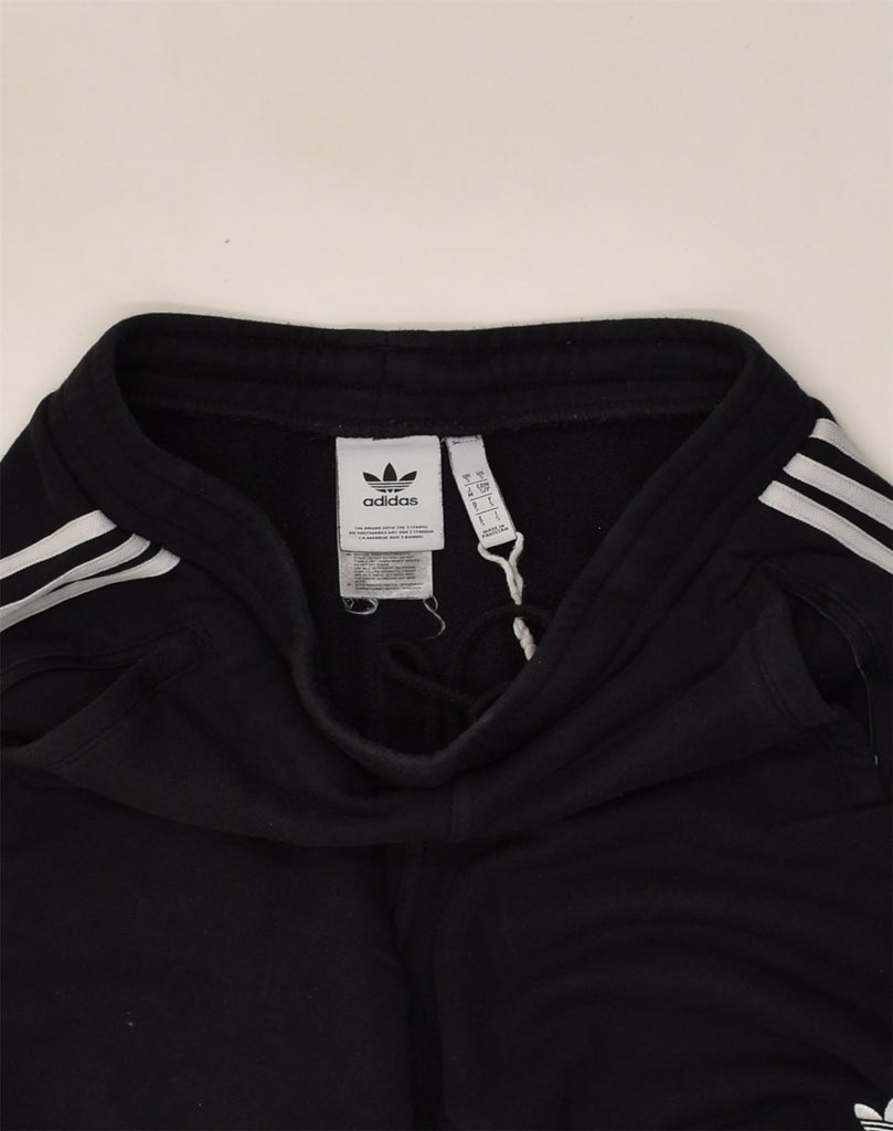 ADIDAS Mens Sport Shorts Small Black Cotton | Vintage Adidas | Thrift | Second-Hand Adidas | Used Clothing | Messina Hembry 