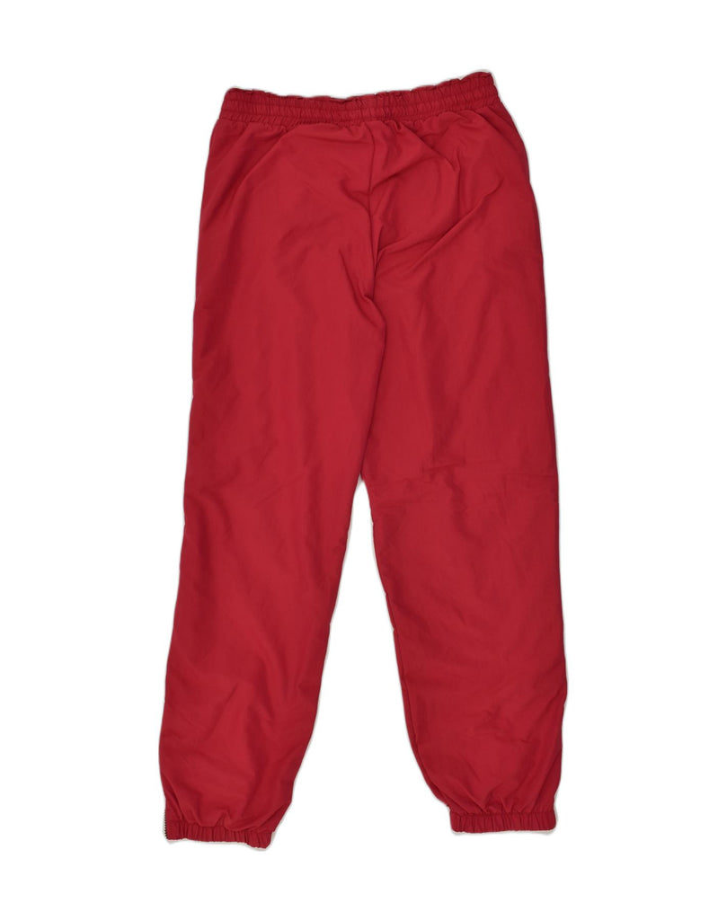 SILVY Mens Tracksuit Trousers Joggers XL Red Polyester | Vintage Silvy | Thrift | Second-Hand Silvy | Used Clothing | Messina Hembry 