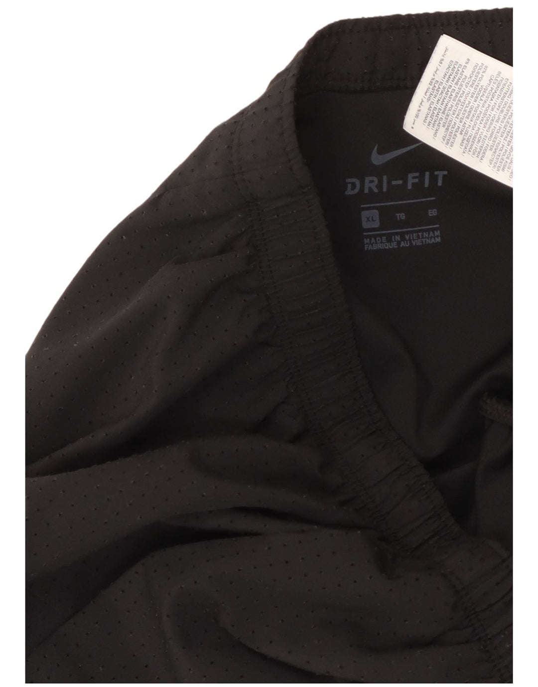 NIKE Mens Dri Fit Graphic Sport Shorts XL  Black Polyester