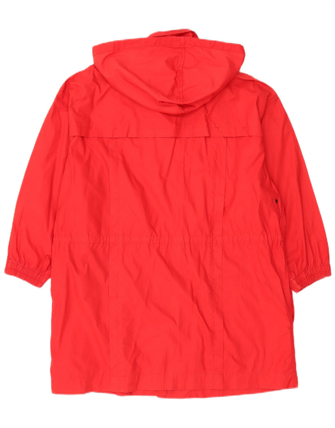 PENNY BLACK Womens Oversized Hooded Overcoat IT 40 Small Red Cotton