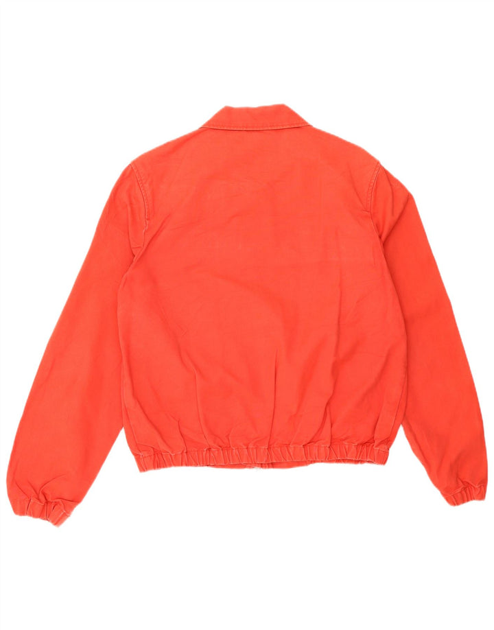 Slam Mens Bomber Jacket UK 40 Large Red Cotton