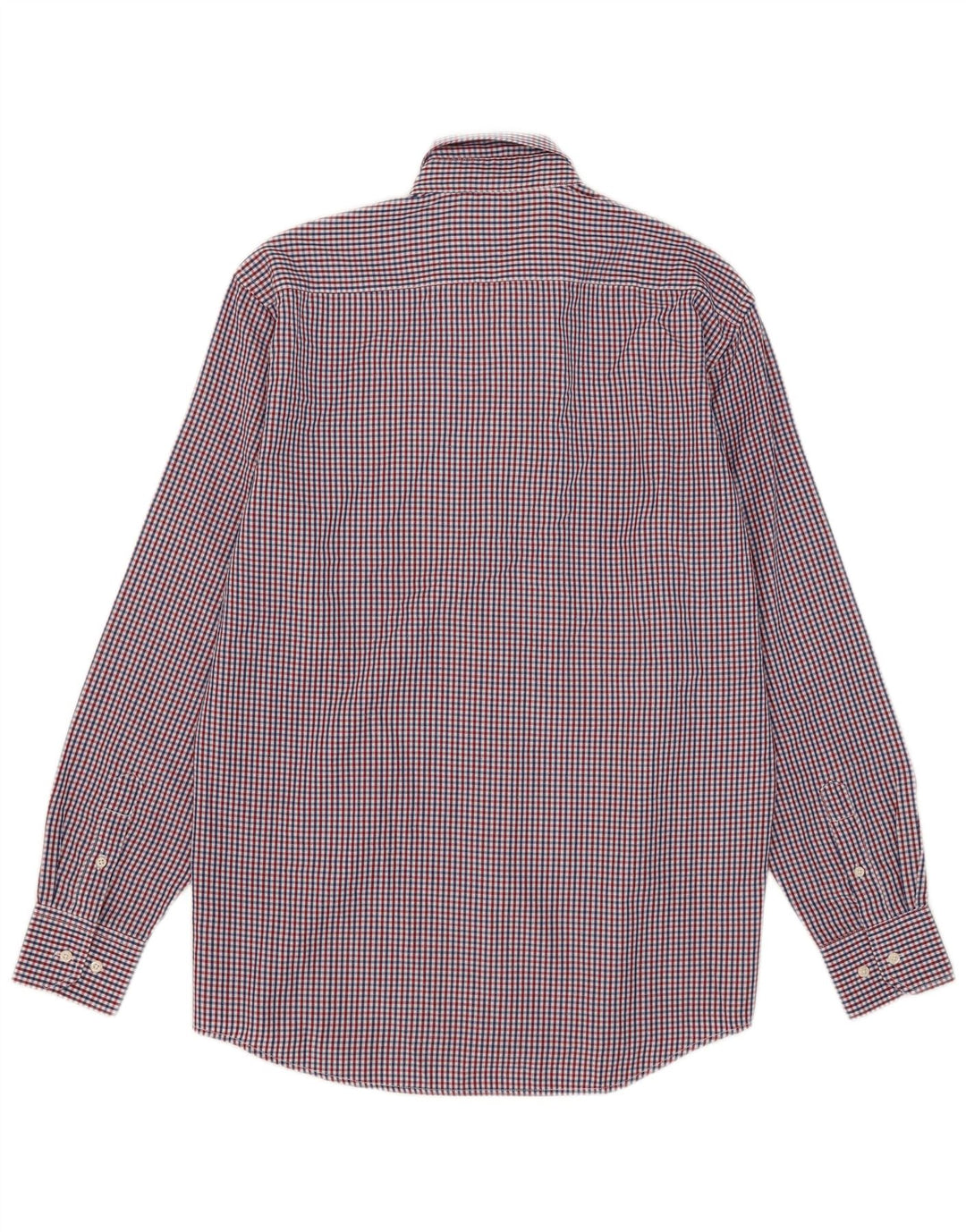 Coveri Mens Shirt Size 41/42 Large Multicoloured Gingham Polyester