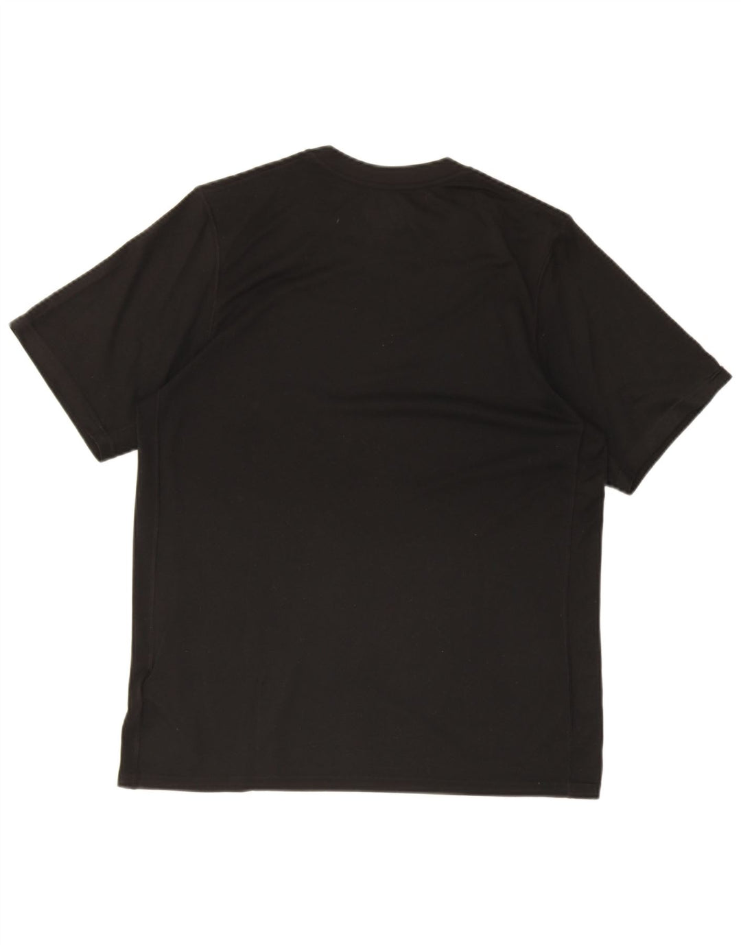 Nike Mens Dri Fit T-Shirt Top Medium Black Polyester