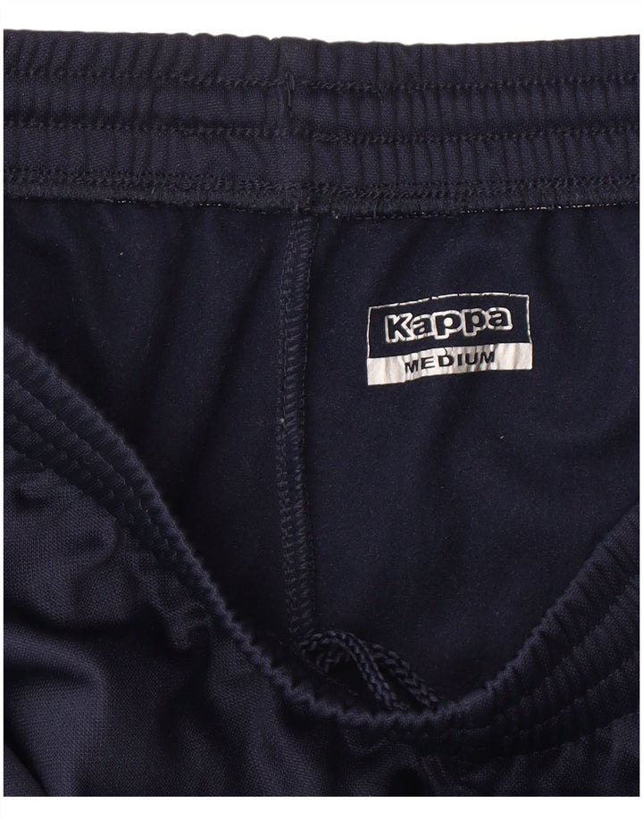 Kappa Mens Capri Tracksuit Trousers Medium  Navy Blue Polyester