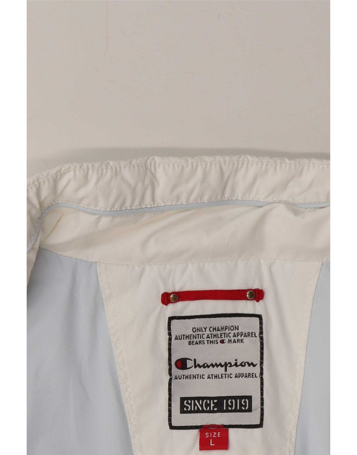 Champion Womens Bomber Jacket UK 16 Large White