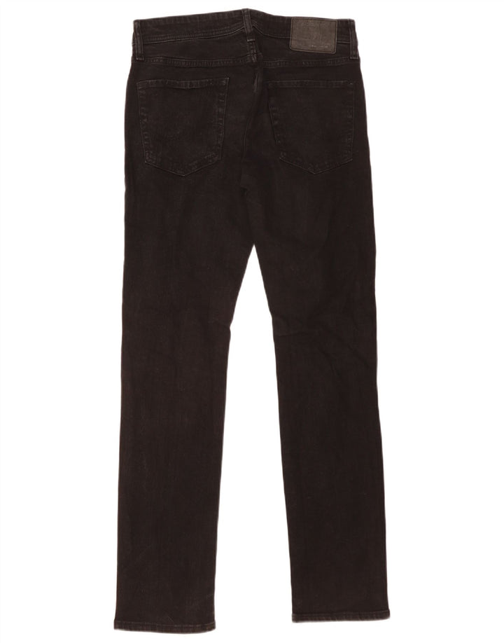 Jack & Jones Mens GLENN Slim Jeans W29 L32 Black Cotton