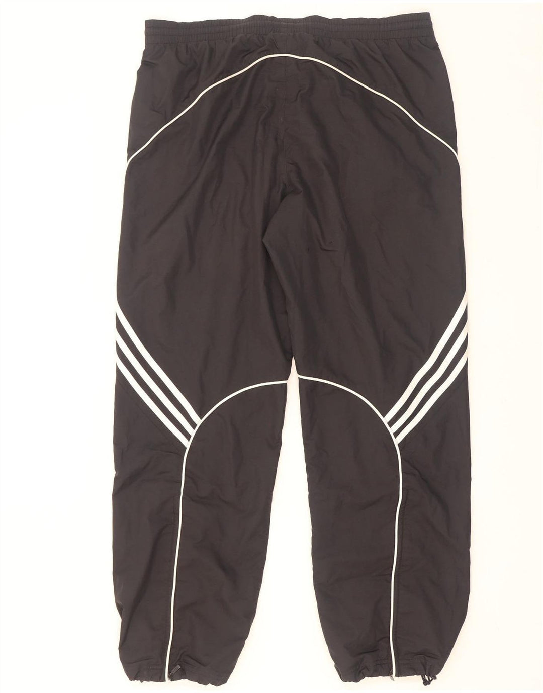 Adidas Mens Tracksuit Trousers Joggers Medium  Black Polyester
