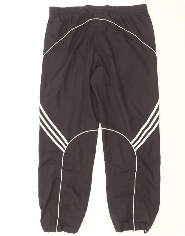 Adidas Mens Tracksuit Trousers Joggers Medium  Black Polyester