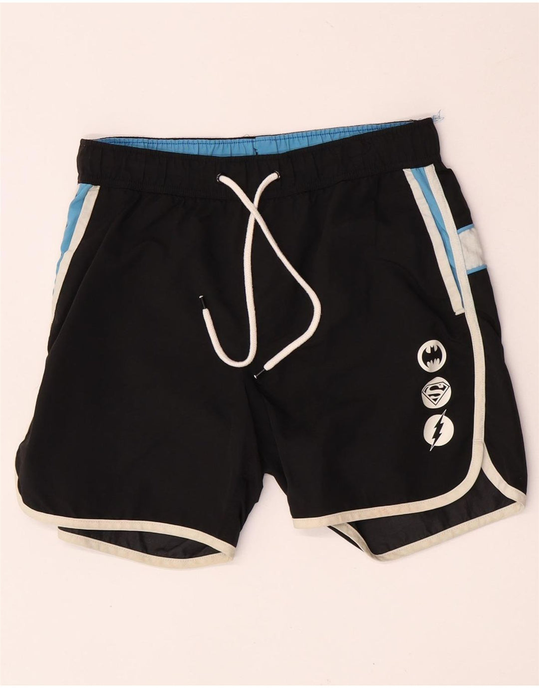 DC Boys Graphic Swimming Shorts 13-14 Years  Black Colourblock Polyamide