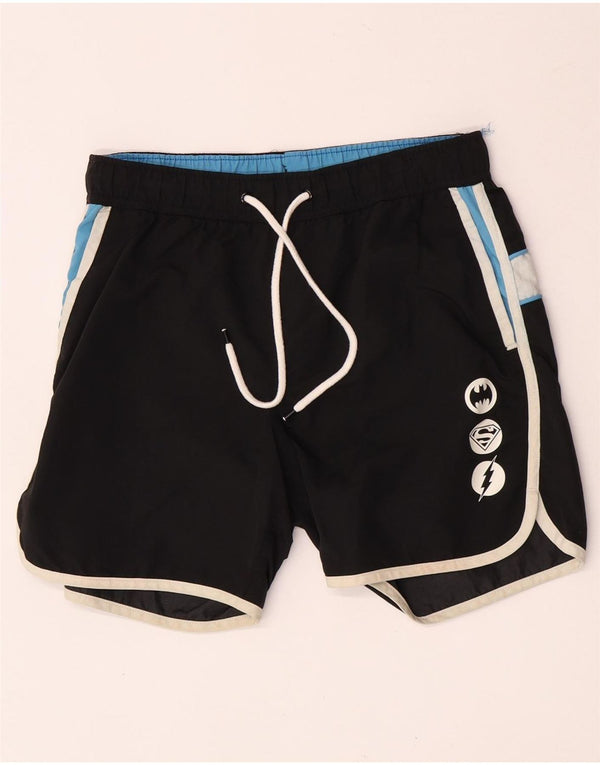 DC Boys Graphic Swimming Shorts 13-14 Years  Black Colourblock Polyamide