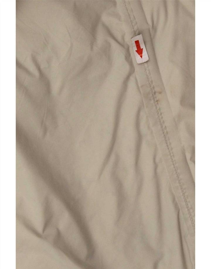 K-Way Womens Trench Coat UK 10 Small Grey Nylon