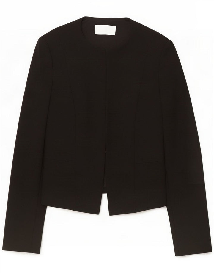 Hugo Boss Womens Blazer Jacket UK 12 Medium Black Classic