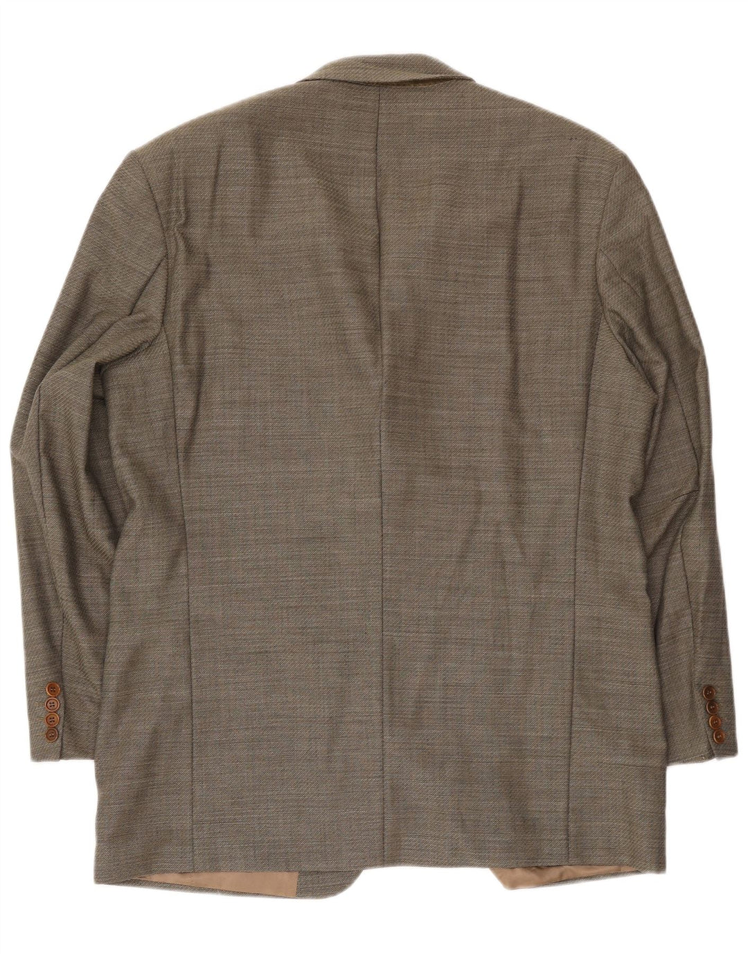 Hugo Boss Mens 3 Button Blazer Jacket EU 54 2XL Grey Virgin Wool