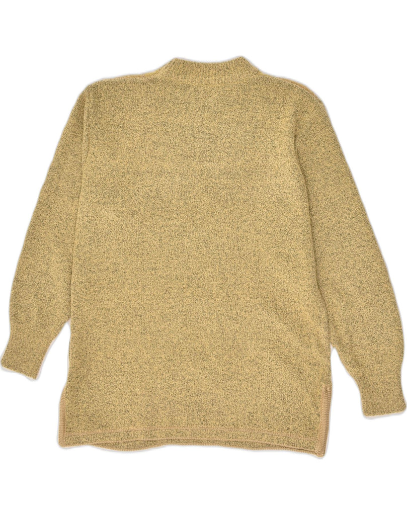 VINTAGE Womens Crew Neck Jumper Sweater UK 18 XL Beige Flecked Acrylic | Vintage Vintage | Thrift | Second-Hand Vintage | Used Clothing | Messina Hembry 