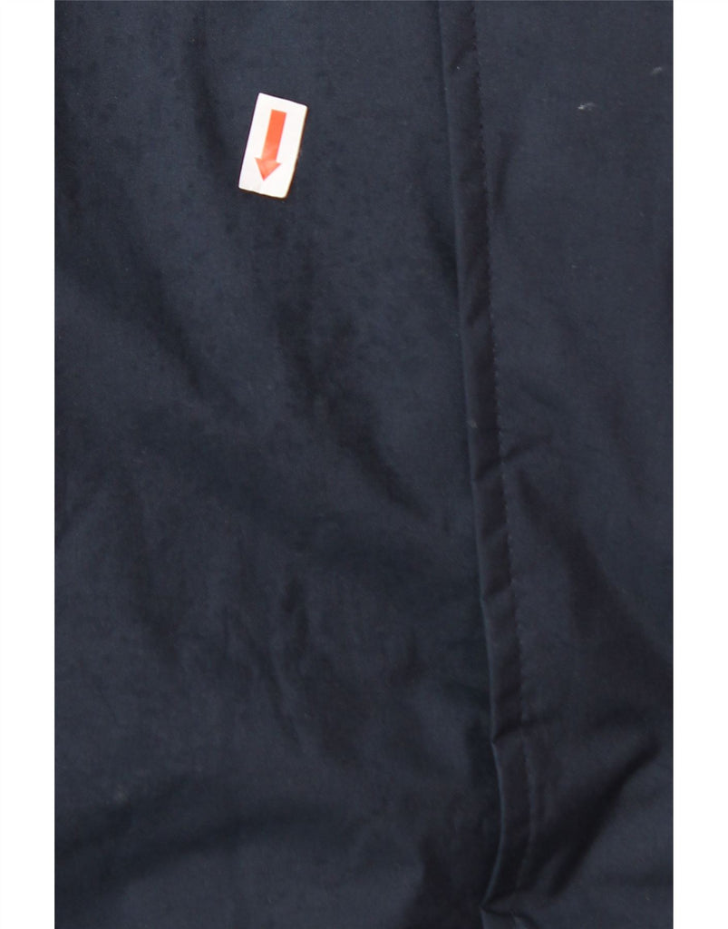 UMBRO Mens Graphic Windbreaker Jacket UK 44 2XL Navy Blue Colourblock Vintage Umbro and Second-Hand Umbro from Messina Hembry 