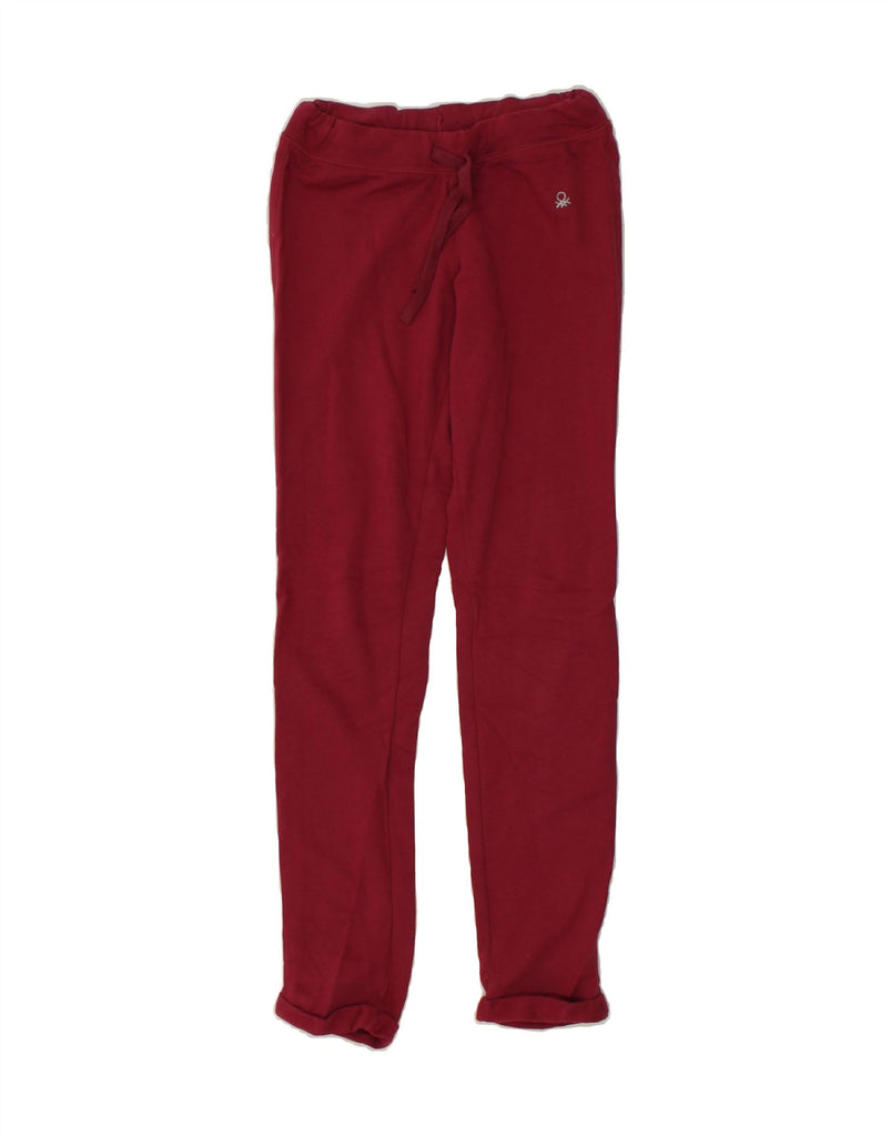 BENETTON Girls Tracksuit Trousers 15-16 Years W26 L29  Red | Vintage Benetton | Thrift | Second-Hand Benetton | Used Clothing | Messina Hembry 