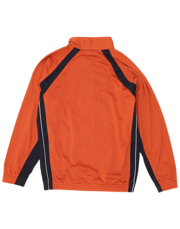Champion Boys Graphic Tracksuit Top Jacket 11-12 Years Large Orange Sports