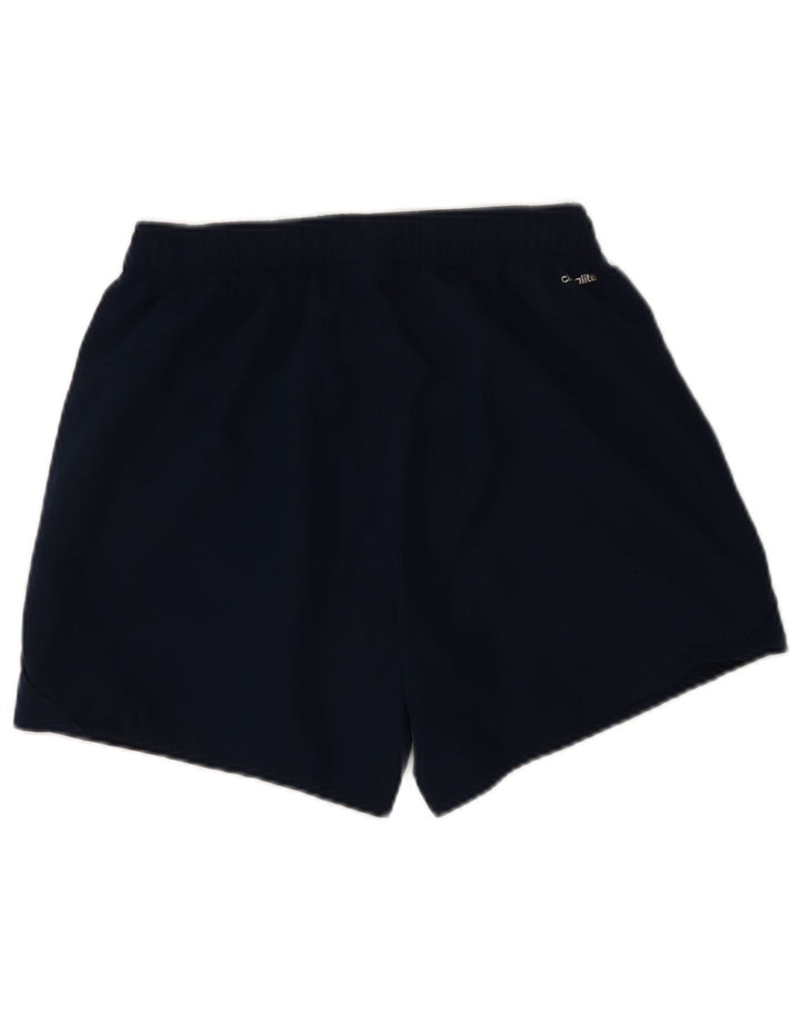 Adidas Mens Climalite Sport Shorts Medium Navy Blue Polyester