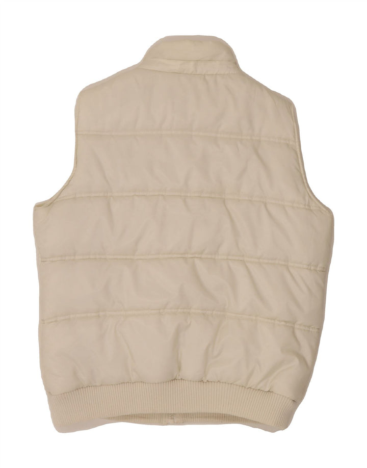 DIADORA Womens Padded Gilet UK 14 Medium White Polyester Vintage Diadora and Second-Hand Diadora from Messina Hembry 