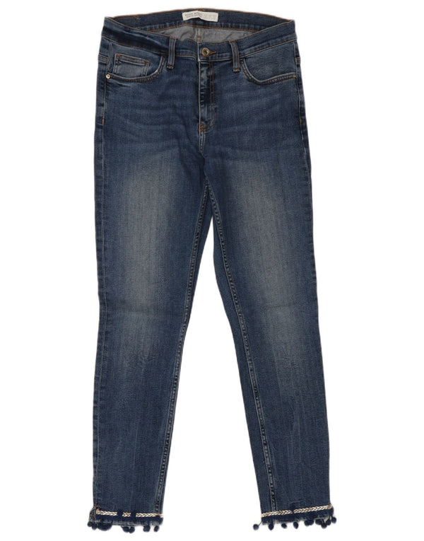 Zara Womens Slim Jeans EU 38 Small W28 L27 Blue Cotton
