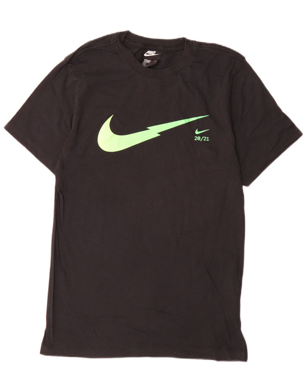 Nike Mens Standard Fit Graphic T-Shirt Top Small Black Cotton