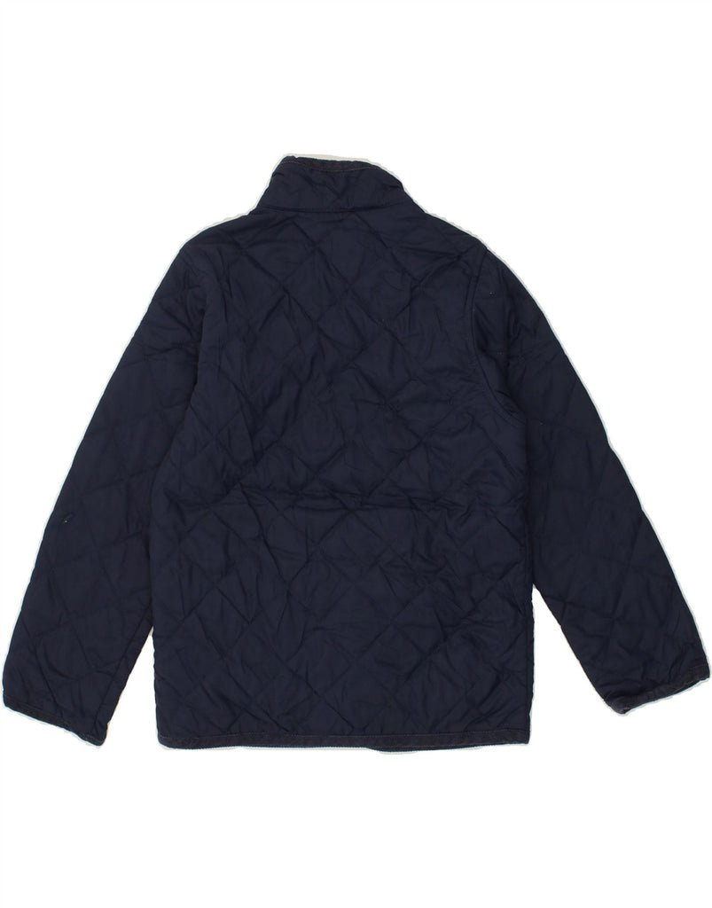 BENETTON Boys Quilted Jacket 6-7 Years Small  Navy Blue Polyamide | Vintage Benetton | Thrift | Second-Hand Benetton | Used Clothing | Messina Hembry 