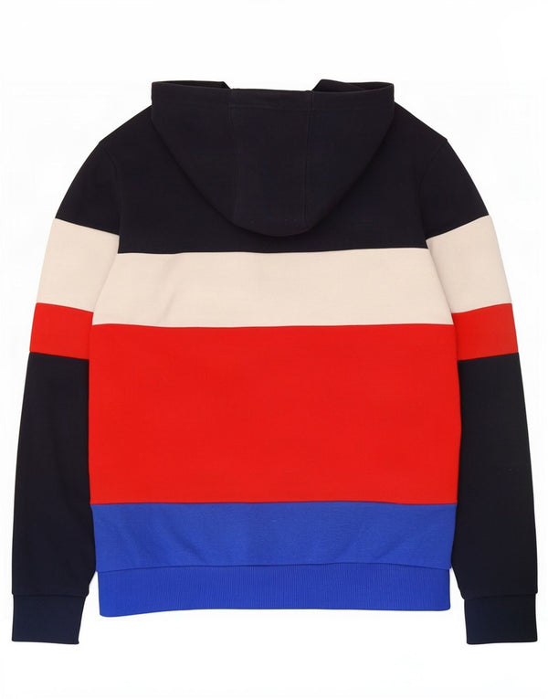 Adidas Boys Graphic Hoodie Jumper 13-14 Years Multicoloured Colourblock