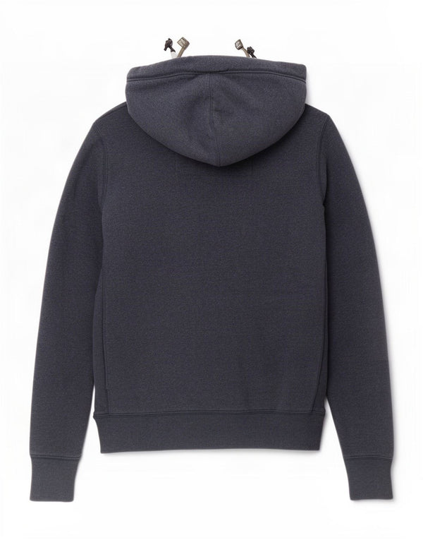 Superdry Mens Graphic Hoodie Jumper Small Navy Blue Cotton