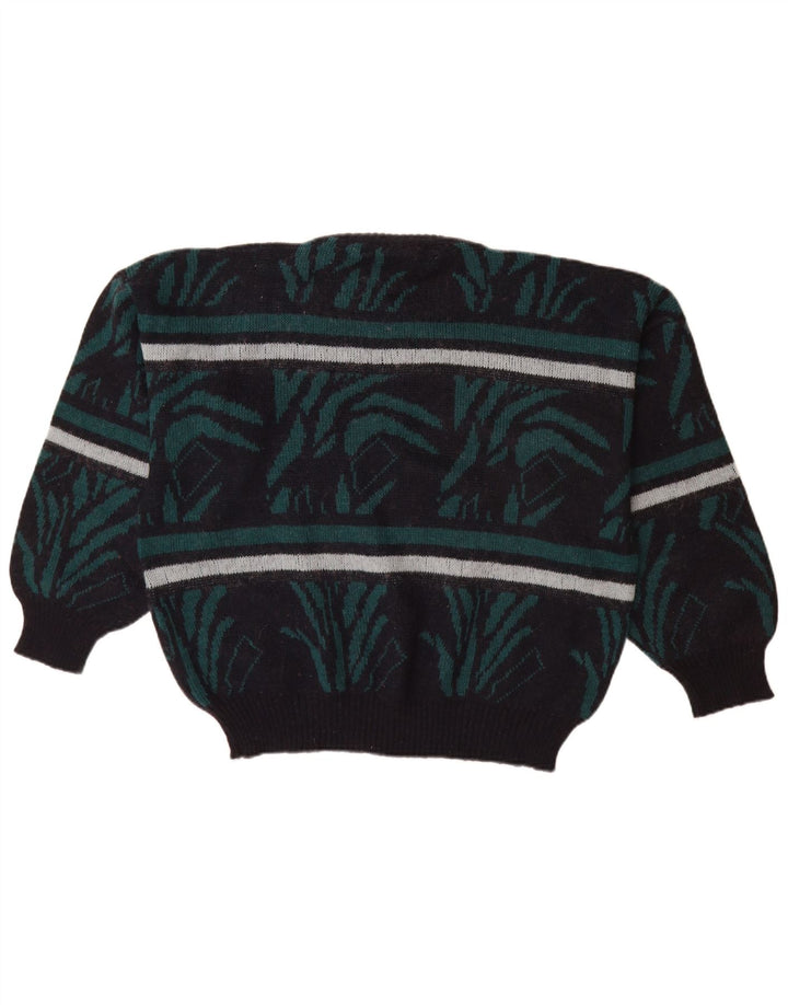 MAGNUM Mens Crew Neck Jumper Sweater IT 52 Large Navy Blue