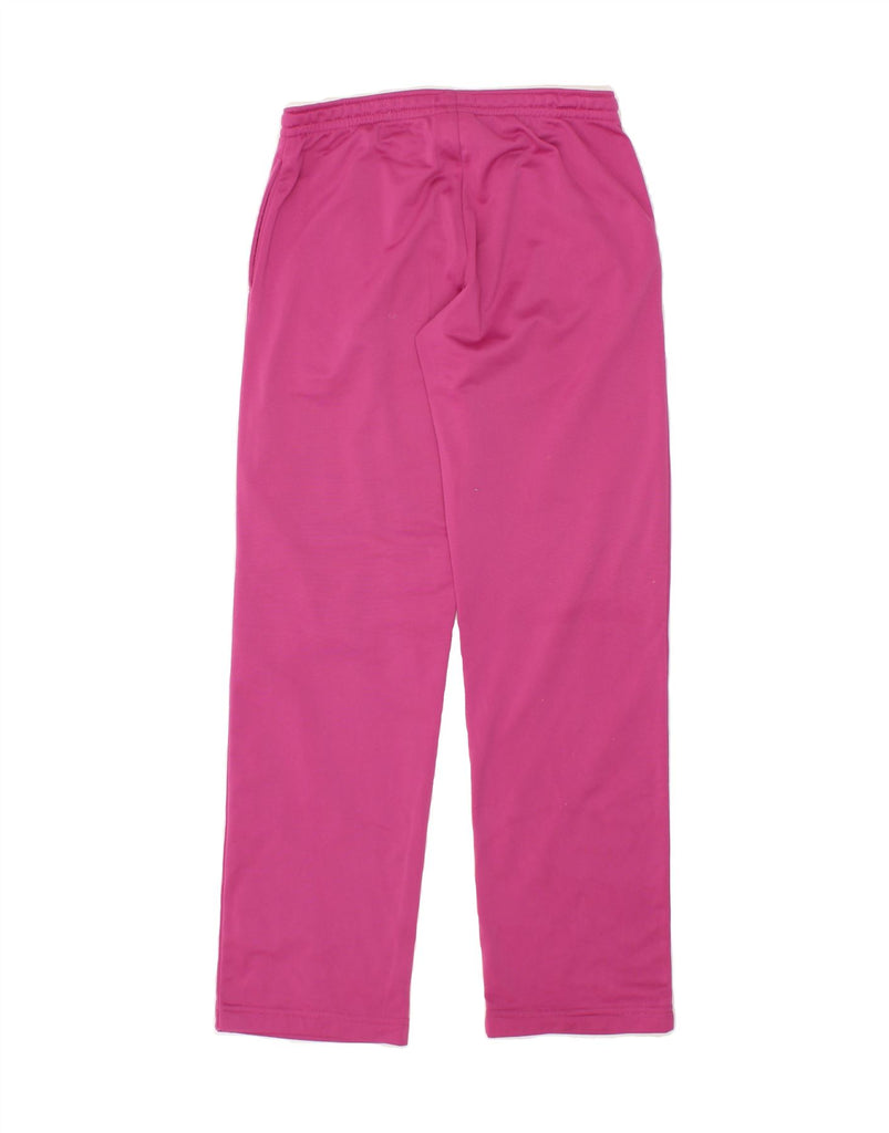 ADIDAS Womens Tracksuit Trousers UK 14 Medium Pink Polyester Vintage Adidas and Second-Hand Adidas from Messina Hembry 