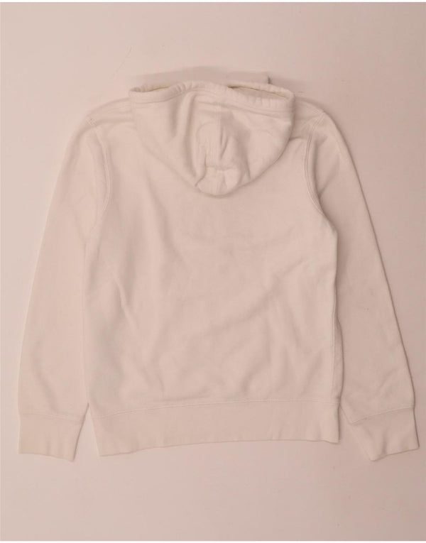 Levi's Mens Graphic Hoodie Jumper Small White Cotton