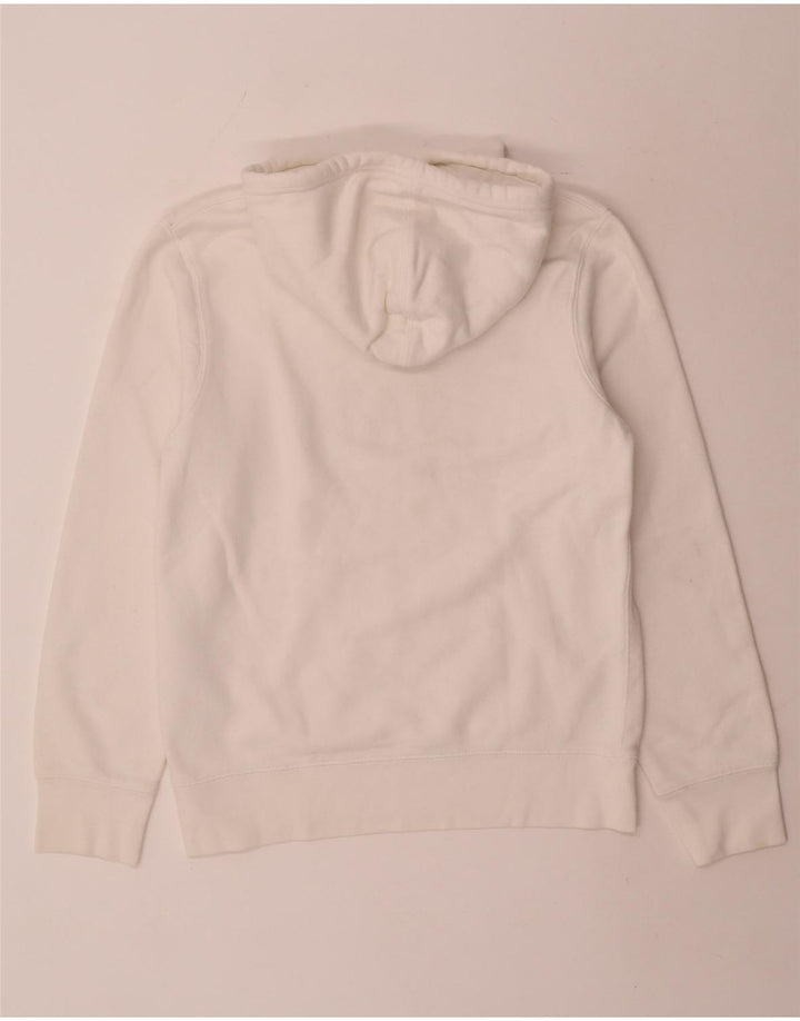 Levi's Mens Graphic Hoodie Jumper Small White Cotton