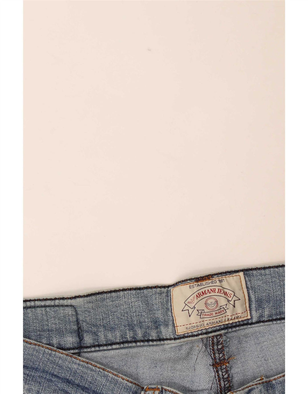 Armani Mens Slim Jeans W32 L29 Blue