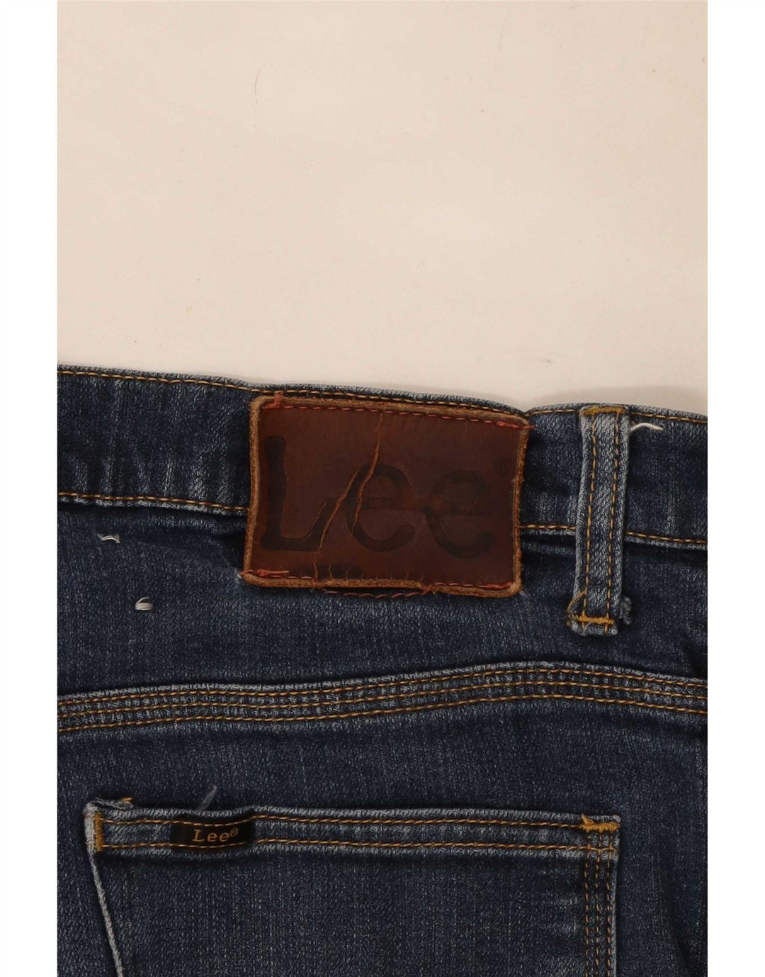 Lee Mens Straight Jeans W32 L29 Navy Blue