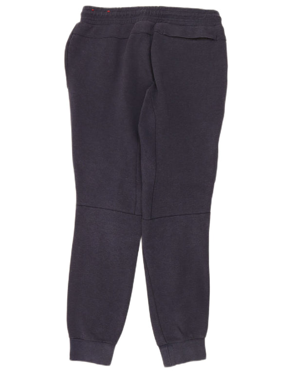 Nike Mens Tracksuit Trousers Joggers Medium Navy Blue Cotton