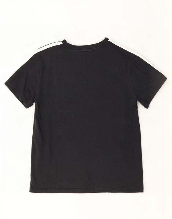 Adidas Womens T-Shirt Top UK 20/22 XL Black Cotton
