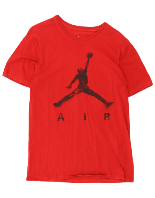 Jordan Mens Air Graphic T-Shirt Top Medium Red