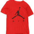 Jordan Mens Air Graphic T-Shirt Top Medium Red