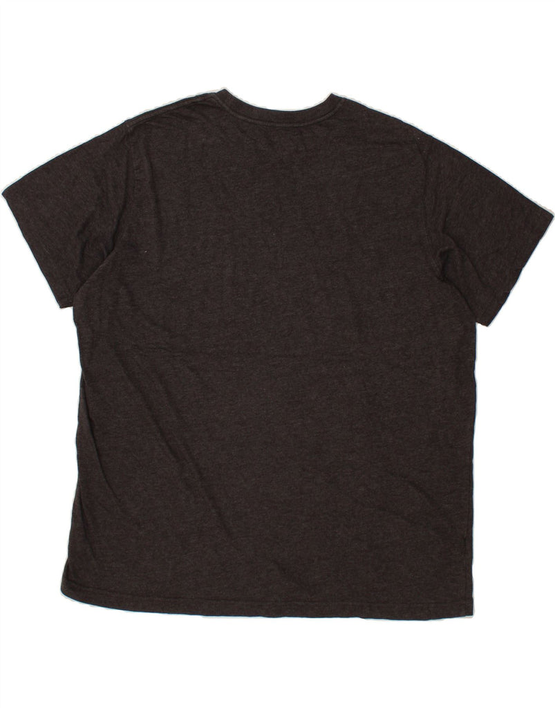 EDDIE BAUER Mens Seattle T-Shirt Top 2XL Grey Cotton Vintage Eddie Bauer and Second-Hand Eddie Bauer from Messina Hembry 